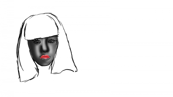 Creation of Lady GaGa: Step 7